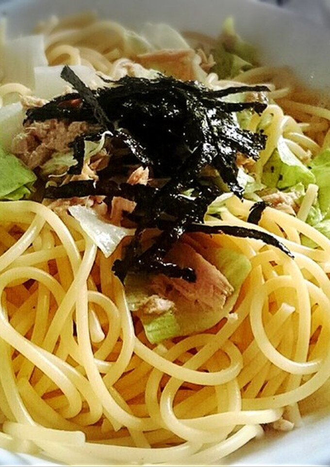 簡単すぎる和風パスタ-レシピのメイン写真