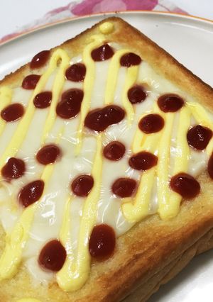冷蔵庫に絶対ある物で！洋風食パンアレンジ-レシピのメイン写真