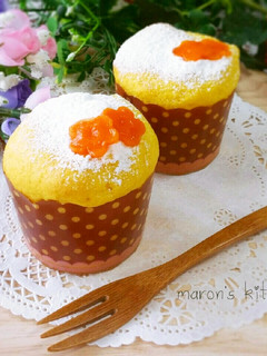 毎日栄養オイルで♡にんじんのカップケーキ-レシピのメイン写真