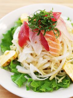 カルパッチョ☆焼きそばサラダ-レシピのメイン写真