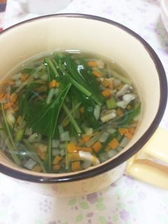 野菜とキノコの春雨スープ-レシピのメイン写真