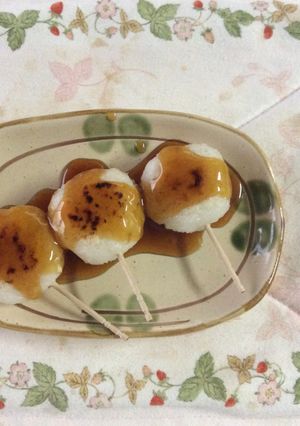 ご飯deみたらし団子-レシピのメイン写真