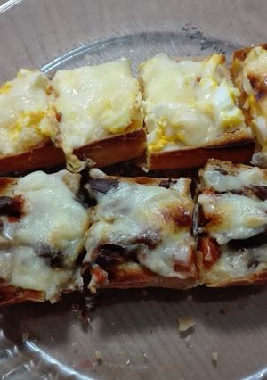 パーティーに是非❗バケット-ピザ❗-レシピのメイン写真