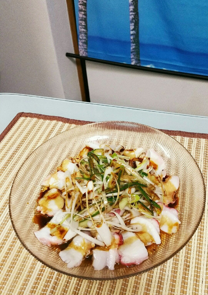 酒の肴❤簡単タコのネギごま油-レシピのメイン写真