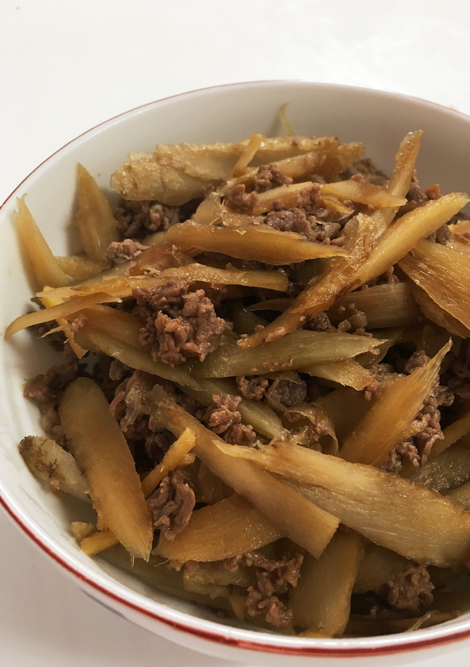 牛肉とごぼうのしぐれ煮-レシピのメイン写真