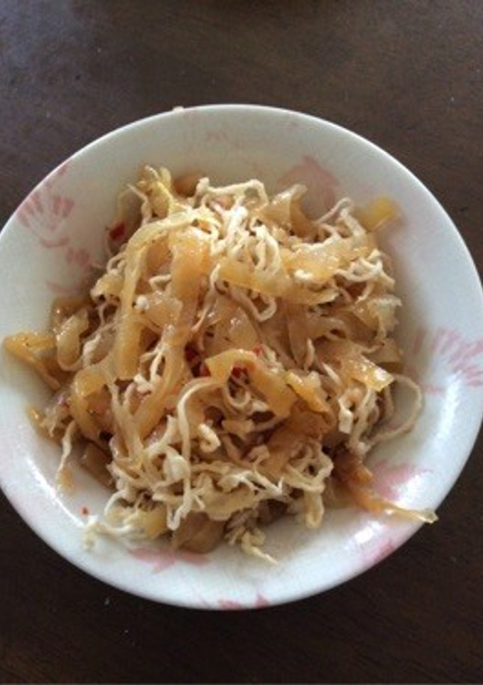 切り干し大根と中華クラゲの和え物-レシピのメイン写真