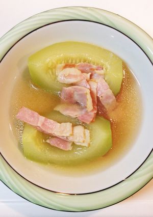 超簡単！摘果(子)メロンのコンソメ煮-レシピのメイン写真