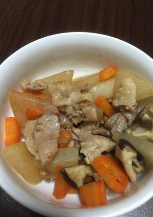大根の炒め煮-レシピのメイン写真