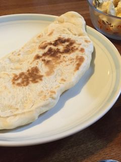 HBにお任せ!フライパンで焼くだけのナン-レシピのメイン写真