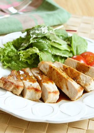 ポークソテー濃厚パッションフルーツソース-レシピのメイン写真