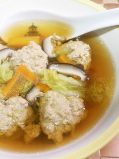 肉団子中華スープ-レシピのメイン写真
