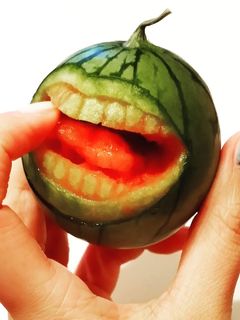 スイカでアート-レシピのメイン写真