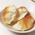 簡単★焼くだけ★餃子の皮おやつ授乳中に