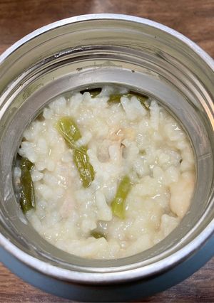 【糖尿病弁当】豚ロースニンニク芽おじや-レシピのメイン写真