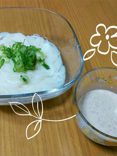 そうめんに合う!簡単『胡麻ダレつゆ』♪-レシピのメイン写真