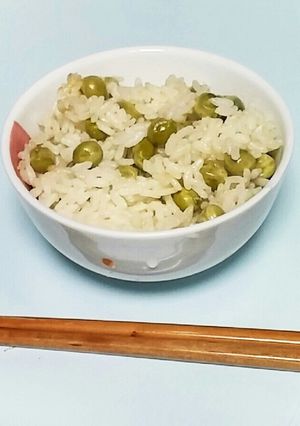 ほんのり醤油味　ピース豆ごはん-レシピのメイン写真