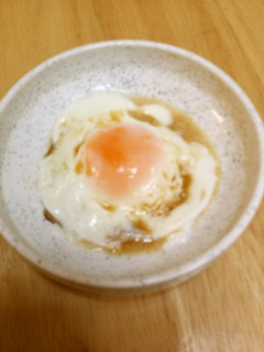冷凍卵のレンジで簡単温泉卵-レシピのメイン写真