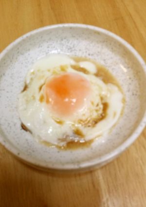 冷凍卵のレンジで簡単温泉卵-レシピのメイン写真