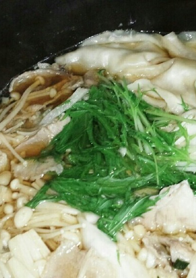 えのきと餃子のスープ-レシピのメイン写真