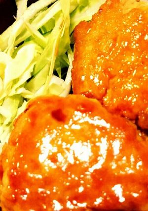 ☆ふわふわ豆腐つくねハンバーグ-レシピのメイン写真