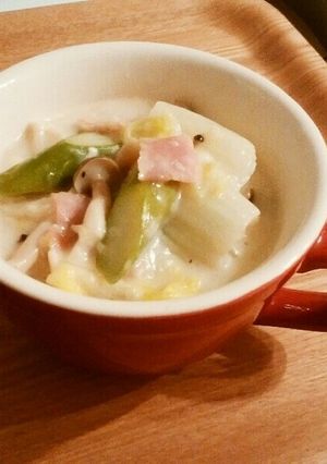 簡単ヘルシークリーム煮-レシピのメイン写真