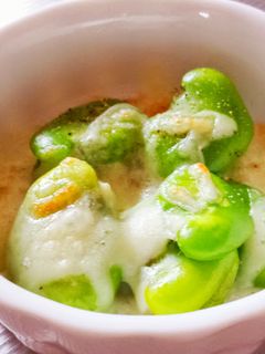 そら豆チーズ焼き-レシピのメイン写真