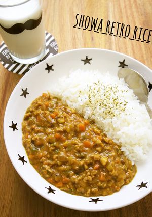 カレールーで‼和風キーマカレー-レシピのメイン写真