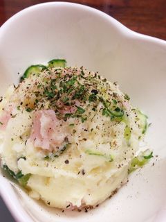 隠し味がポイント☆おつまみポテトサラダ-レシピのメイン写真