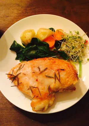 超簡単♪チキンのローズマリー焼き♡-レシピのメイン写真