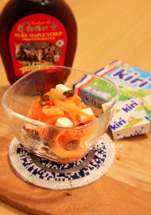 にんじんとクリームチーズのリボンラペ-レシピのメイン写真
