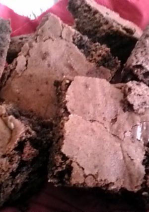 CrunchyFudgyBrownies-レシピのメイン写真
