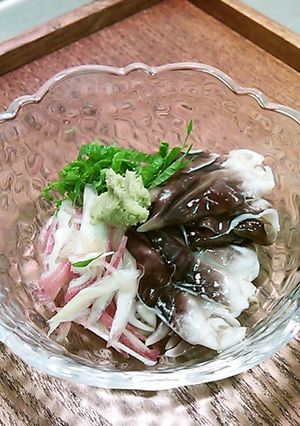 とり貝のポン酢がけ-レシピのメイン写真