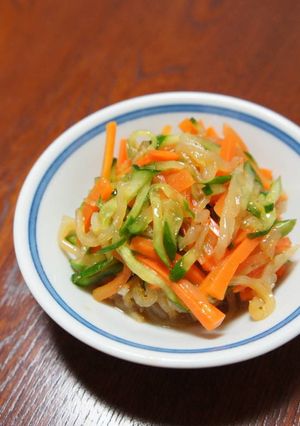 きゅうり・にんじん・くらげのサラダ-レシピのメイン写真