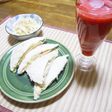ハムと胡瓜の薄切りトーストサンド