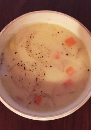 豆乳味噌スープ-レシピのメイン写真