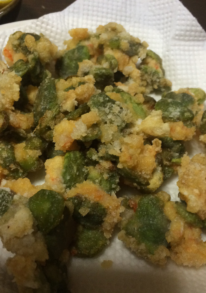 そら豆と海老のかき揚げ-レシピのメイン写真