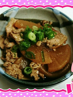 豚バラと大根のほっこり煮♥( º∀º )-レシピのメイン写真