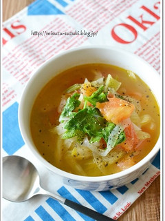 セロリとトマトのスープ【作りおき】-レシピのメイン写真
