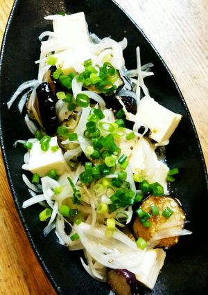 揚げ茄子と豆腐のマリネ-レシピのメイン写真