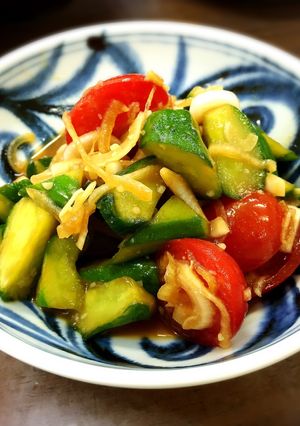 トマトときゅうりの醤油糀和え-レシピのメイン写真