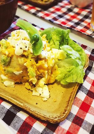 ホクホク♬そら豆とおじゃがの卵サラダ-レシピのメイン写真