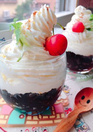 低糖質！ミントクラッシュコーヒーゼリー-レシピのメイン写真