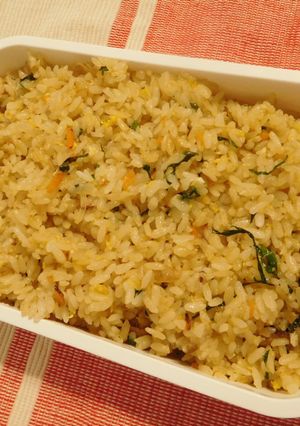 お弁当用 簡単青じそ（大葉）チャーハン-レシピのメイン写真