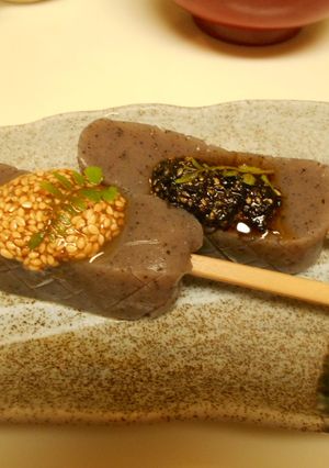 蒟蒻甘味噌木の芽添え-レシピのメイン写真