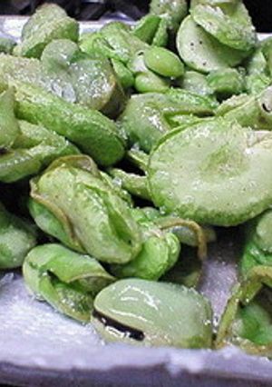 そら豆でフライビーンズ-レシピのメイン写真