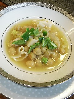ひよこ豆のスープ-レシピのメイン写真