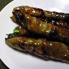 รูปของ アスパラの照り焼きしそ豚肉巻き❤