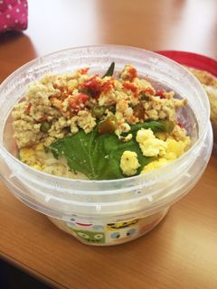ヘルシー☆木綿豆腐入鶏そぼろ-レシピのメイン写真