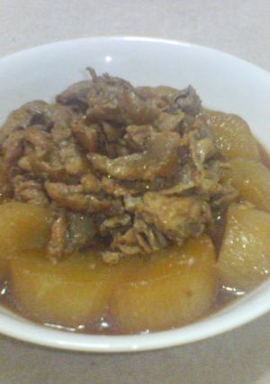 メチャうま！！豚肉＆大根の炒め煮-レシピのメイン写真