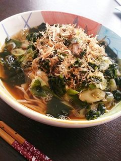 ズボラなサバ蕎麦-レシピのメイン写真